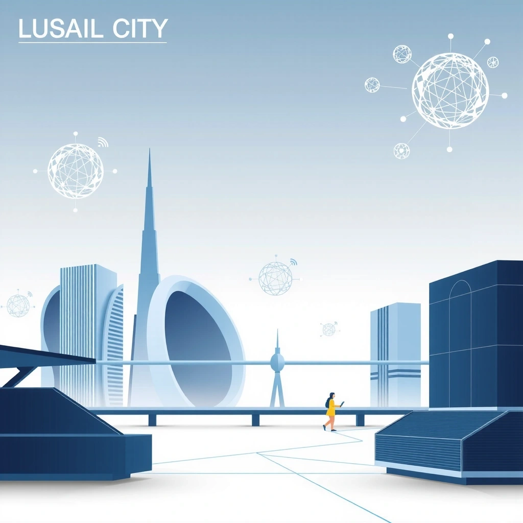 Lusail city coverage area