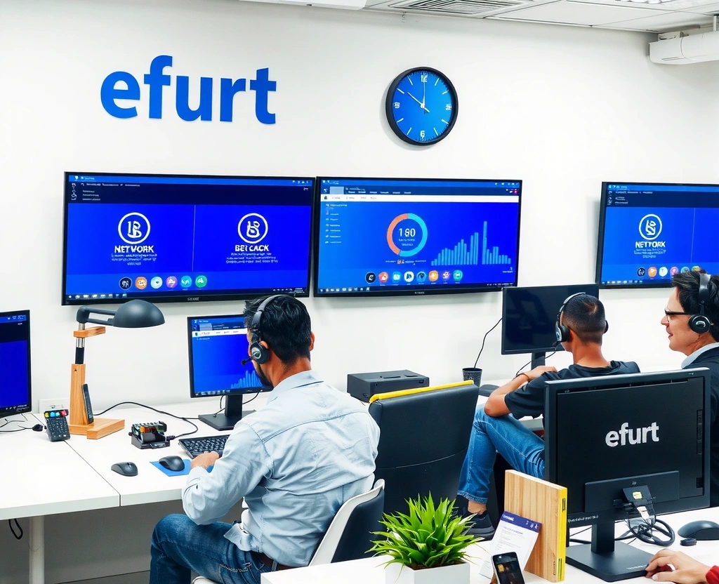 GulfNet Qatar technical support team providing 24/7 customer service